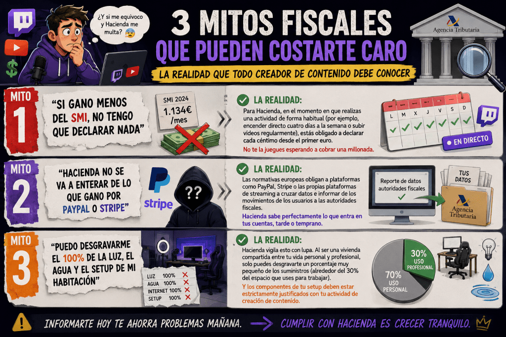Mitos Desmentidos sobre Hacienda